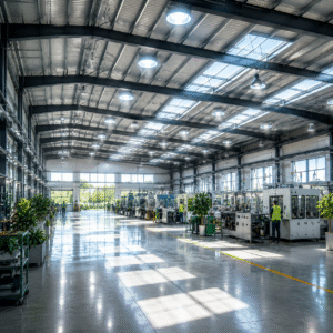 Daylighting designs for factories and warehouses
